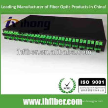 Made in China 19inch 1U Rack montiert Faseroptik Splitter Box, installieren 16ps 1x2 PLC Splitter